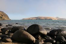 Sandd&uuml;ne am Hokianga Harbour