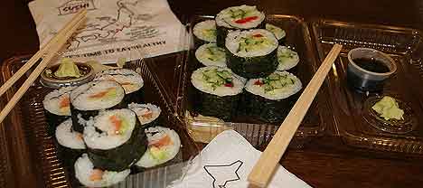Sushi zum Fr�hst�ck
