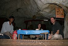 Teepause in der H&ouml;hle