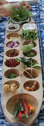 Zutaten f&uuml;r's Curry