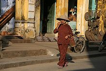 in den Stra&szlig;en von Hoi An
